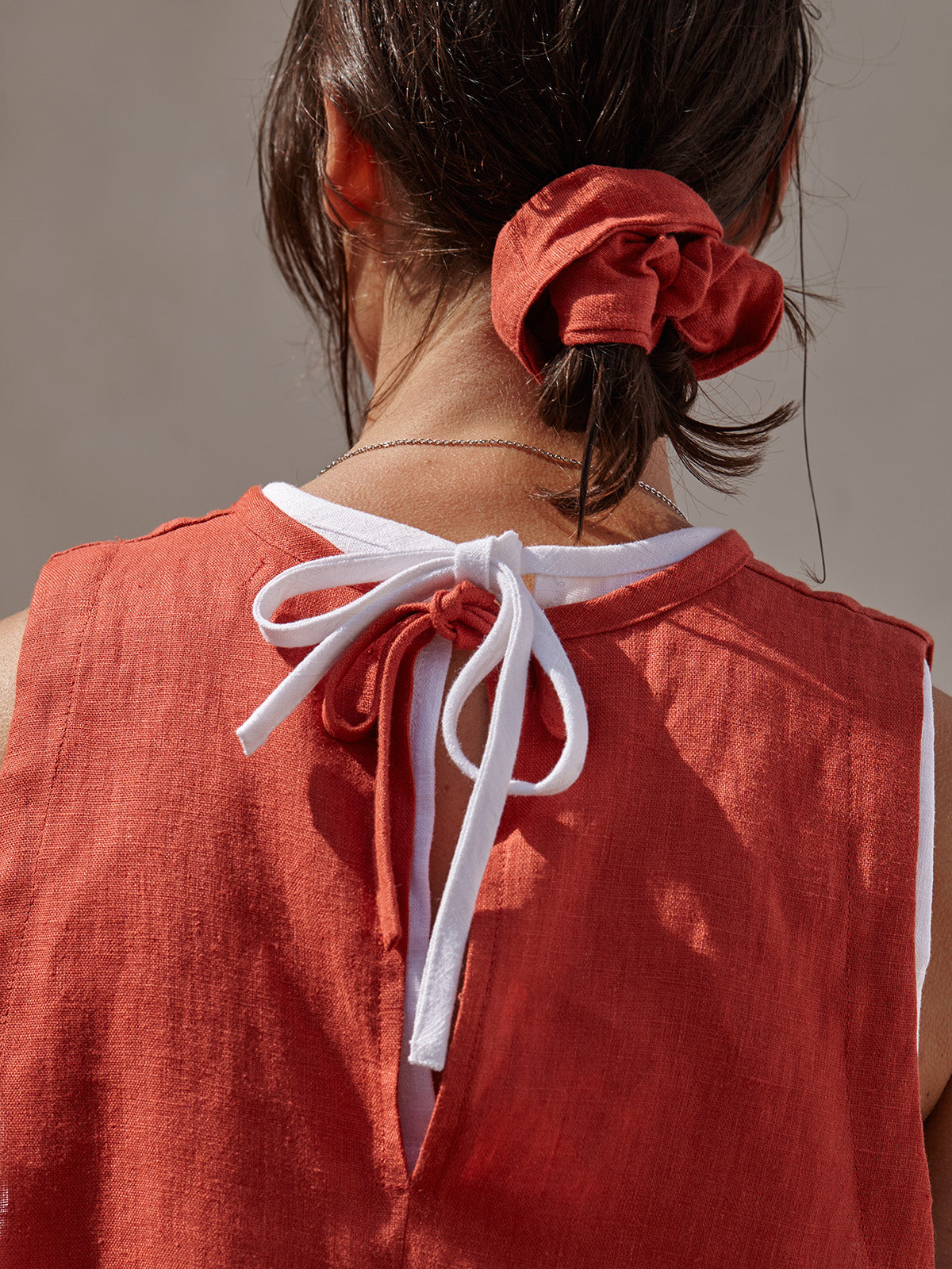 Kaely Russell Studio: Tie Vest | Pomelo