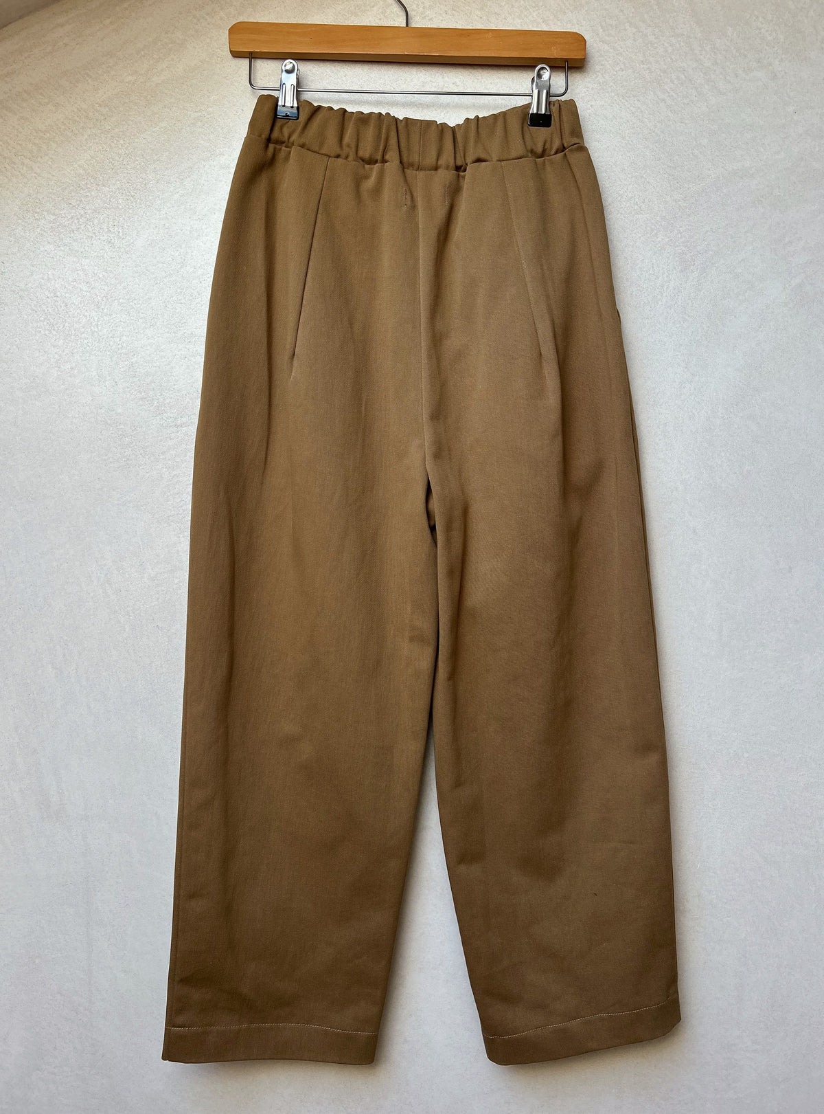 Elba Trousers | Tan twill