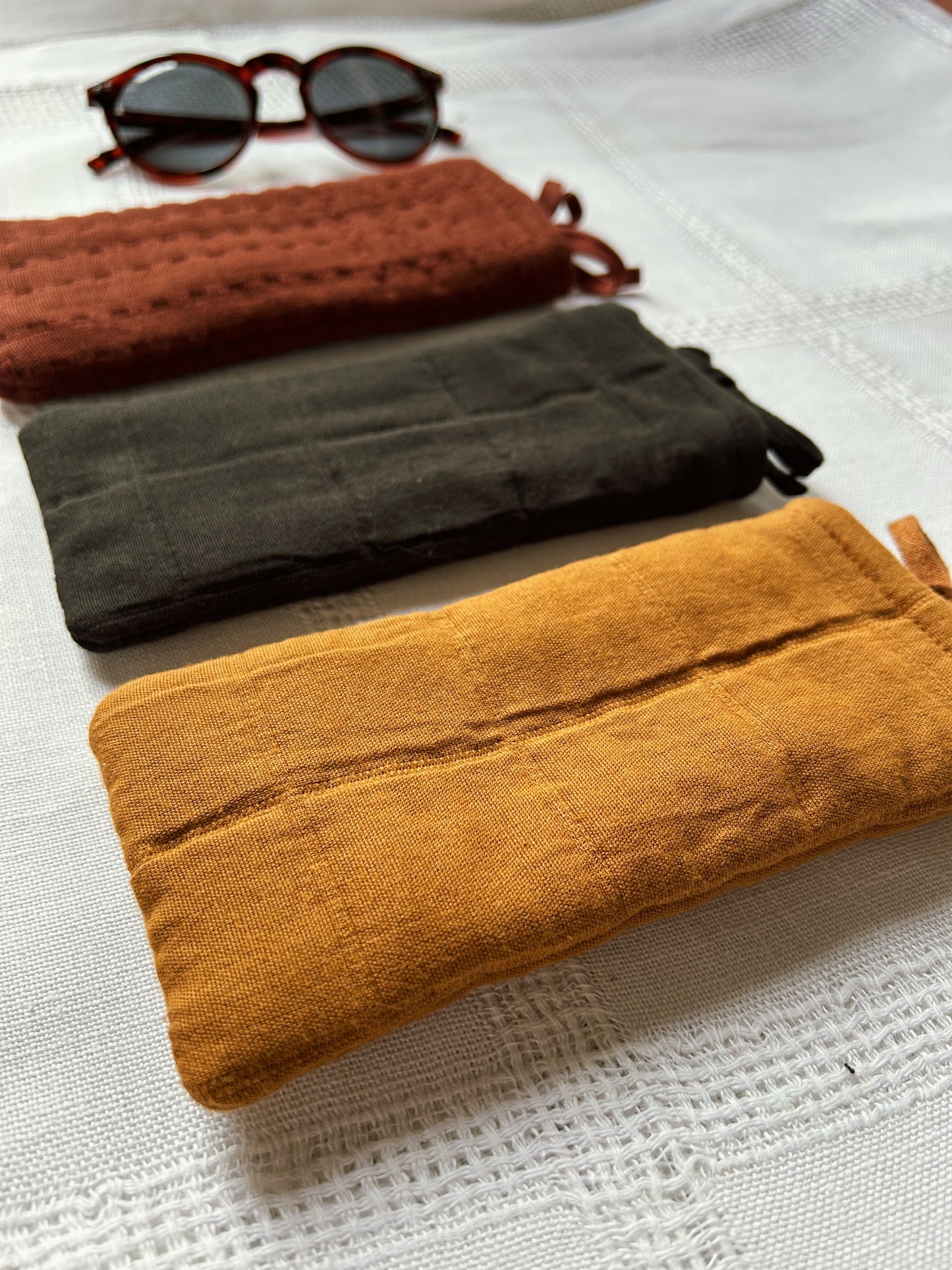 Quilted Sunglasses/Glasses case