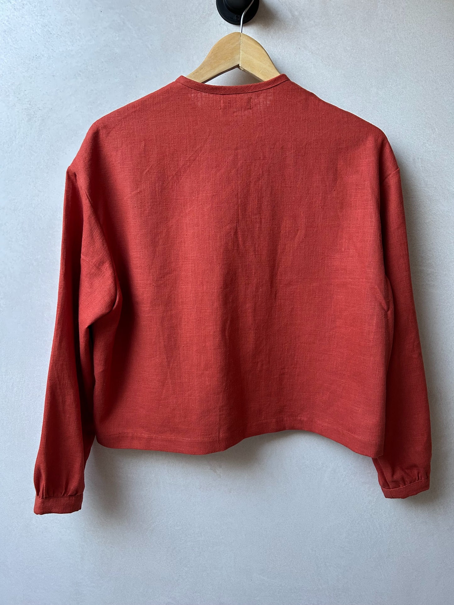 Tie Shirt | Rust
