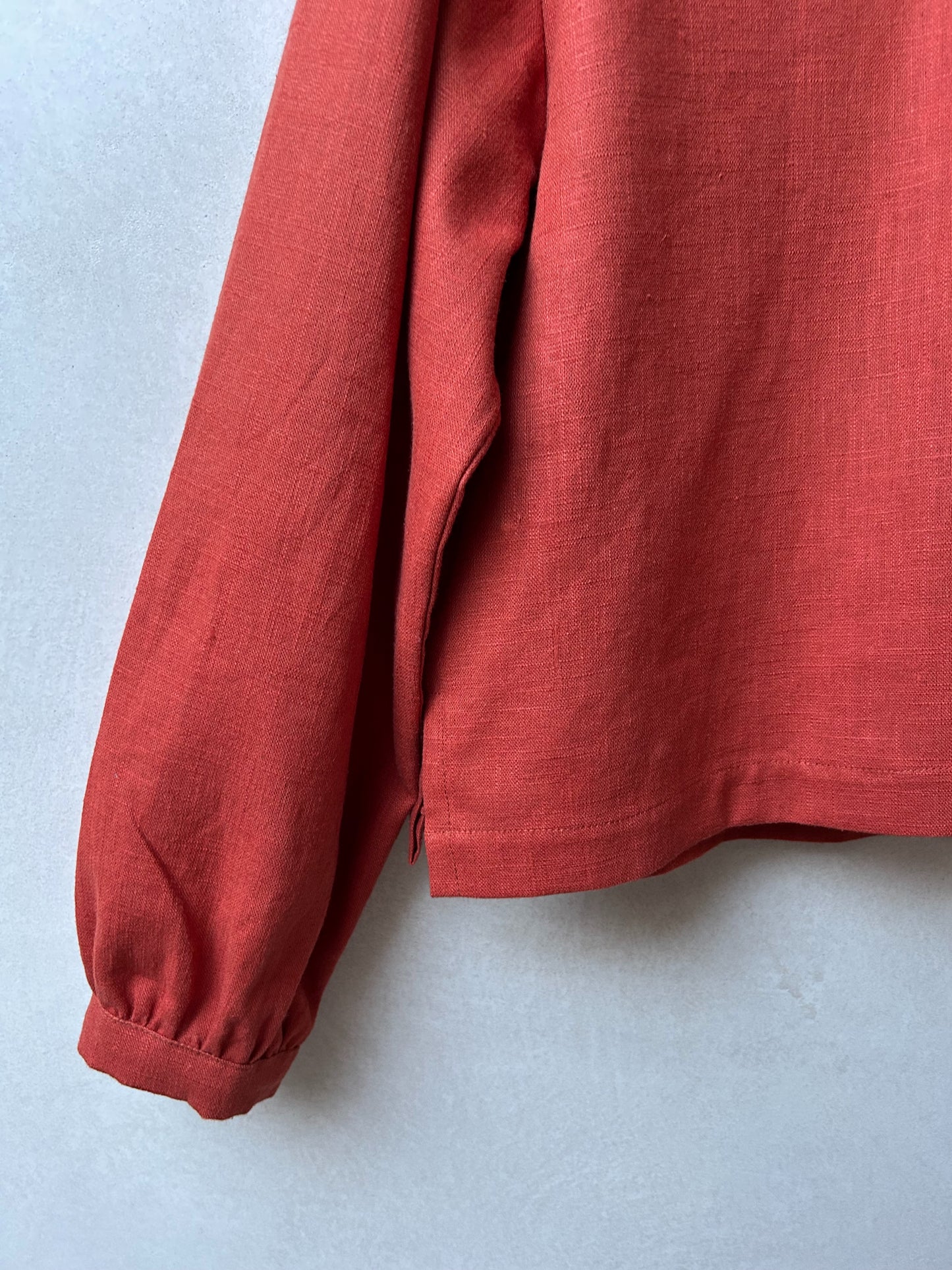 Tie Shirt | Rust