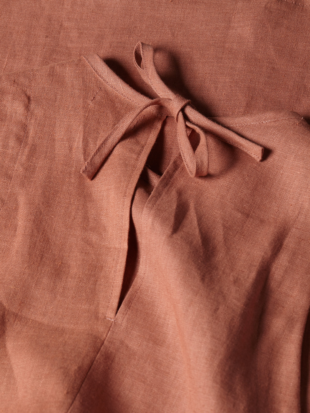 Tie Vest | Rose