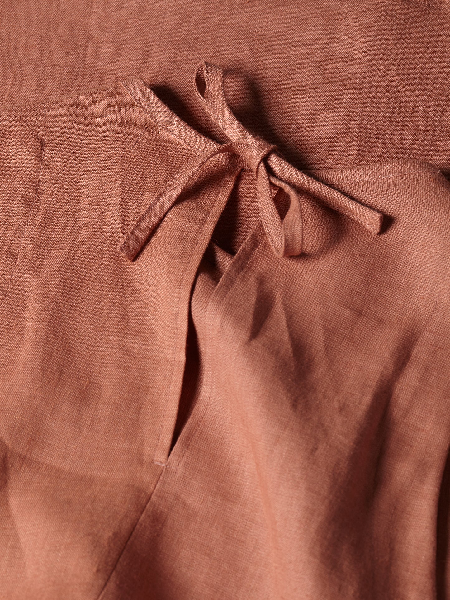 Tie Vest | Rose