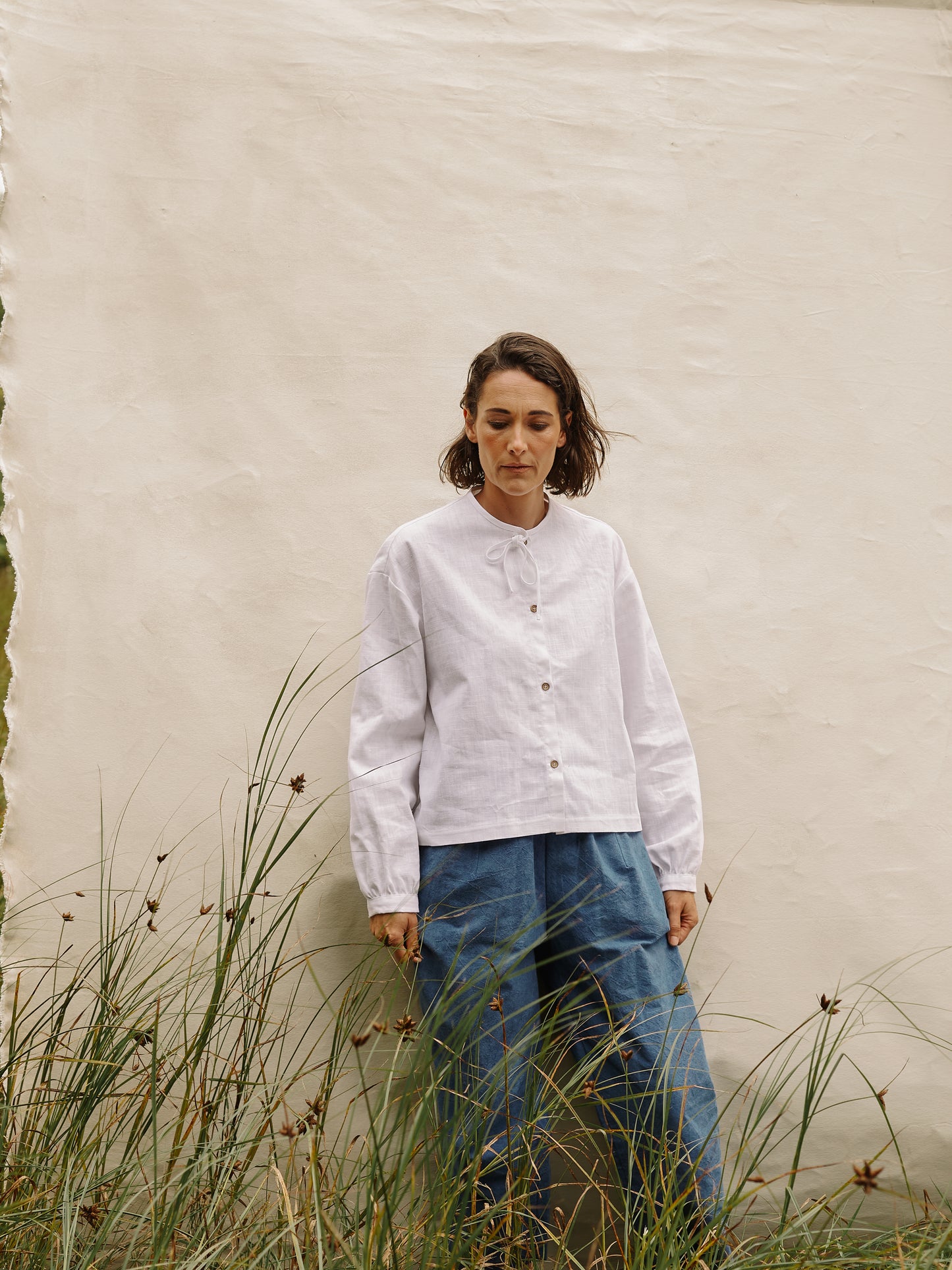 Elba Trousers | Indigo Dyed