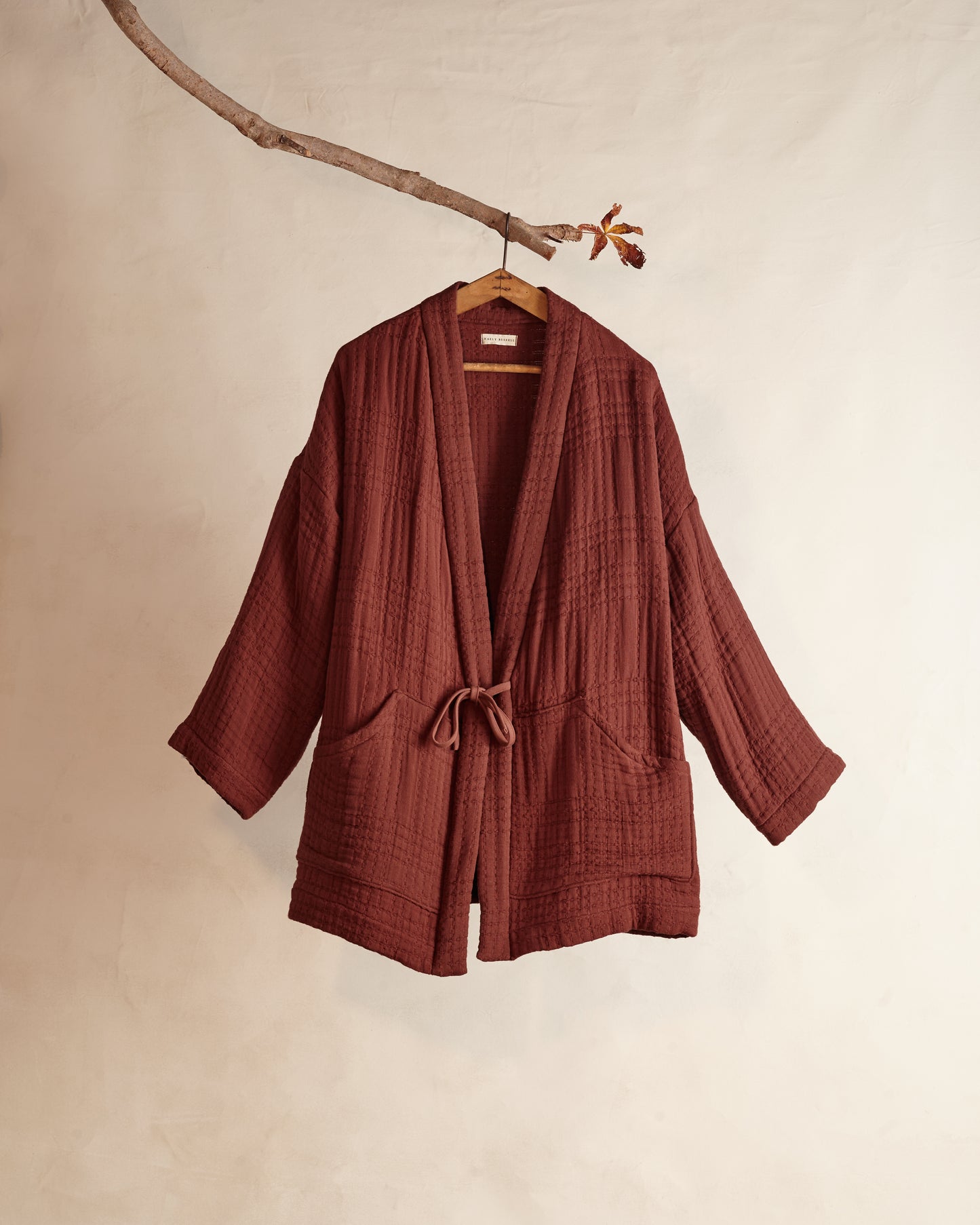 Cardi Coat | Quilted Chestnut