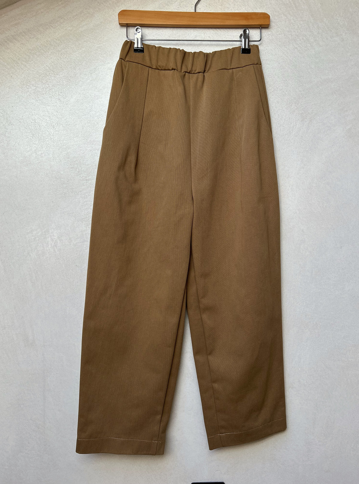 Elba Trousers | Tan twill
