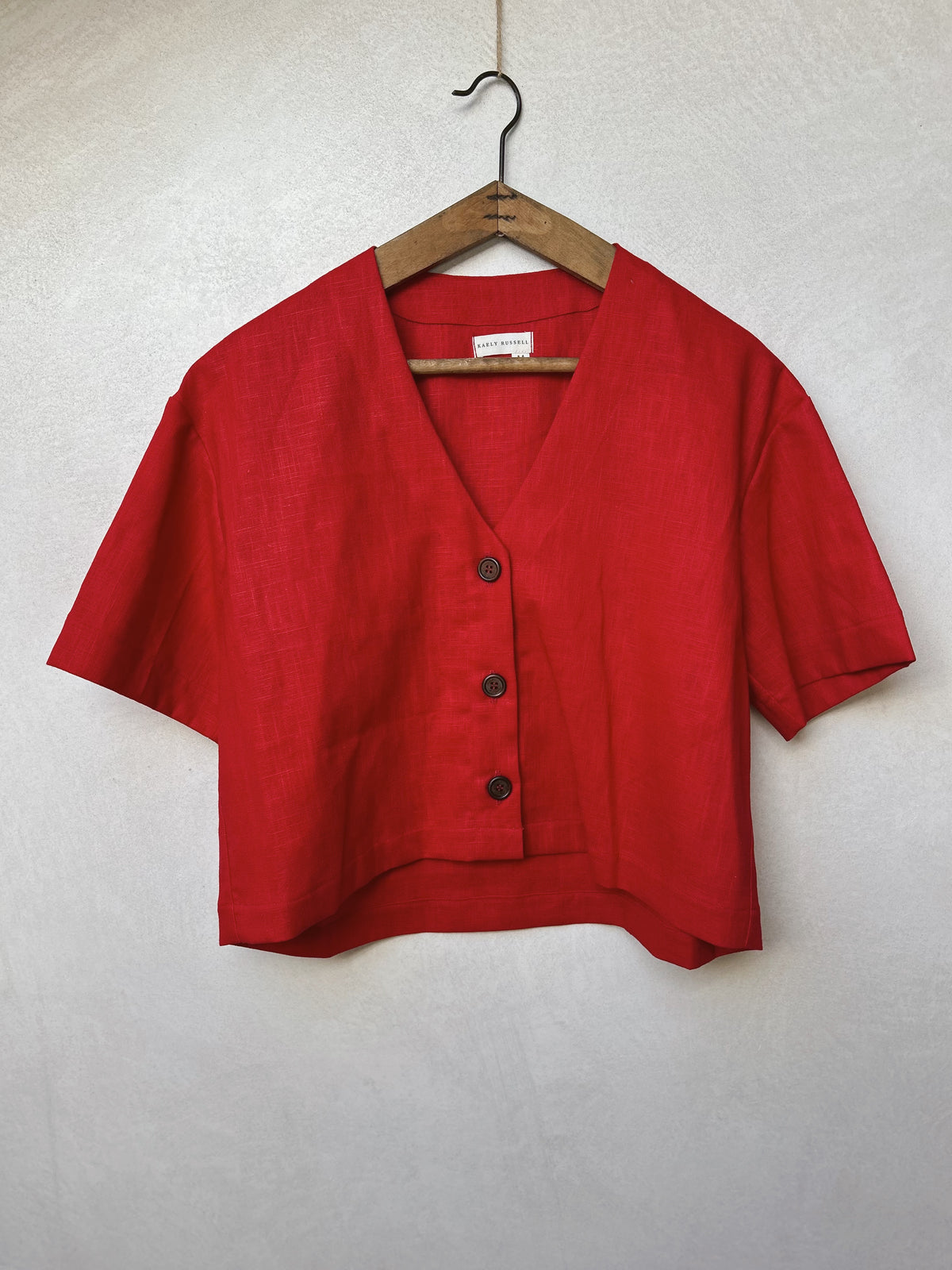 Cora Top | Red ONE OFF