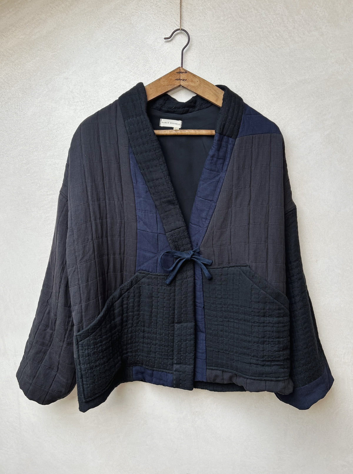 Patch Jacket Navy/Black ONE OFF