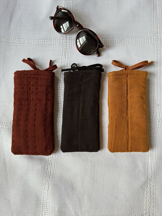 Quilted Sunglasses/Glasses case