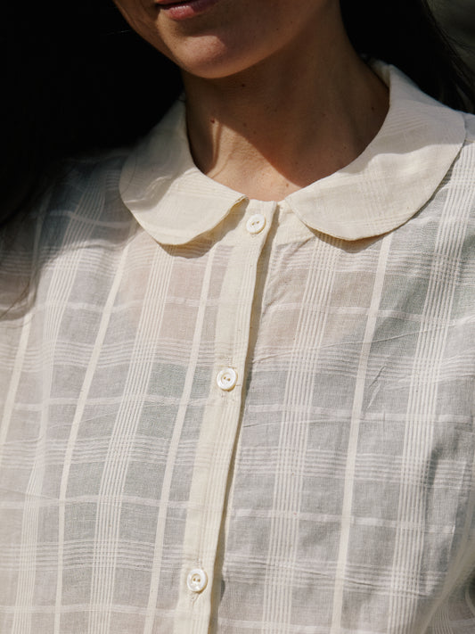 Bloom shirt | Vanilla Check