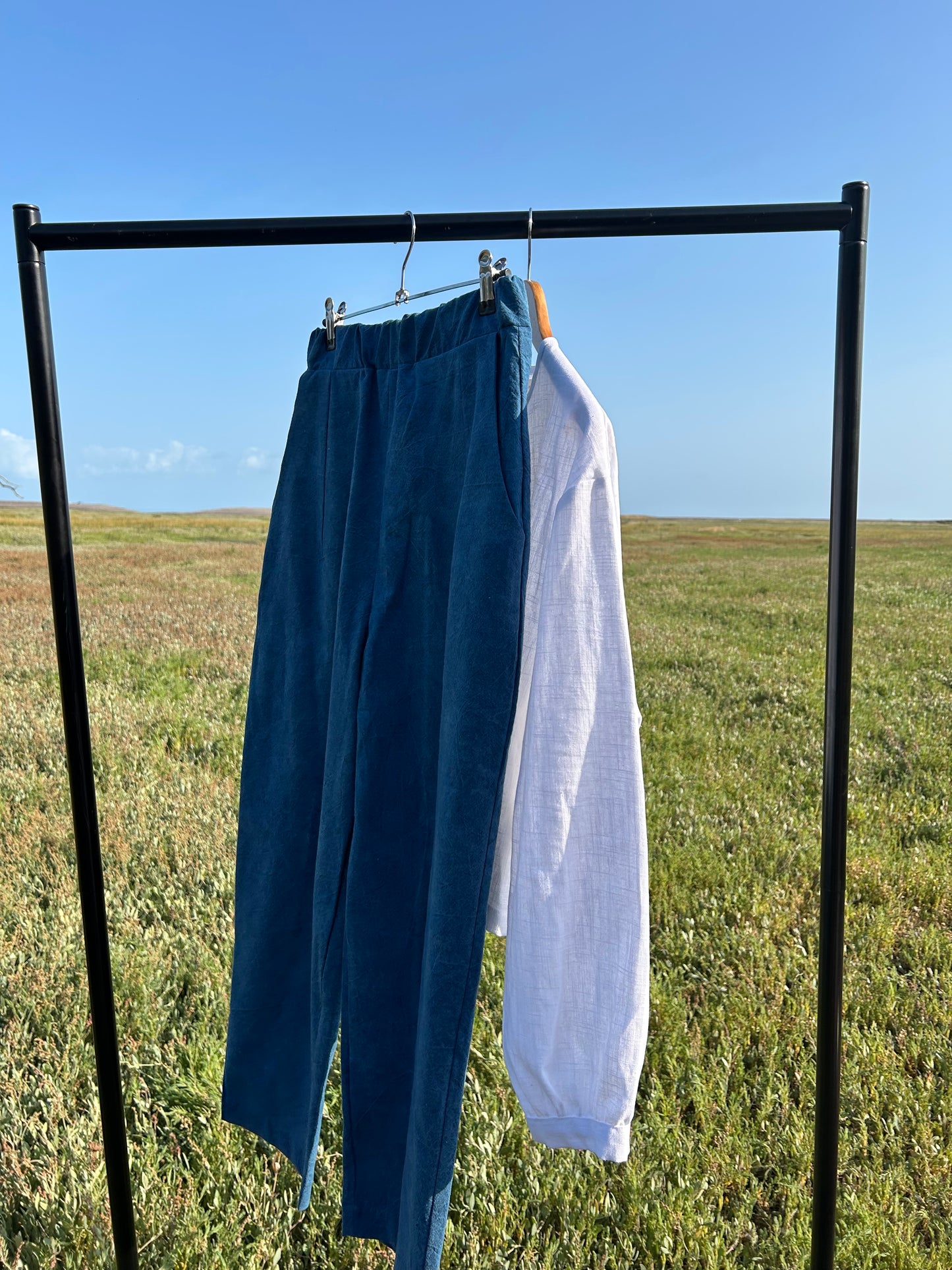 Elba Trousers | Indigo Dyed