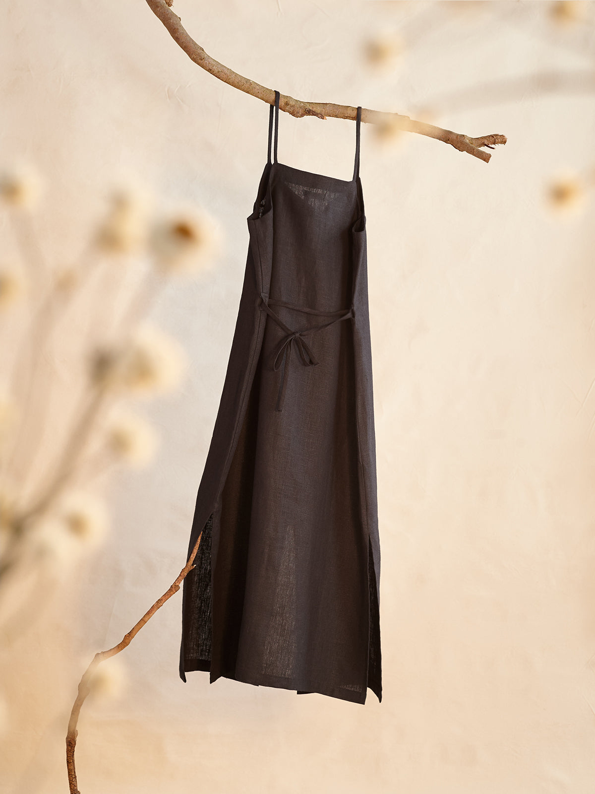 The Birch Dress | Black in Linen by Kaely Russell Studio